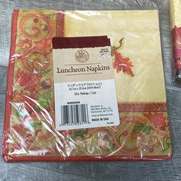 NWT Thanksgiving Paper Goods Bundle - Picture 7 of 16